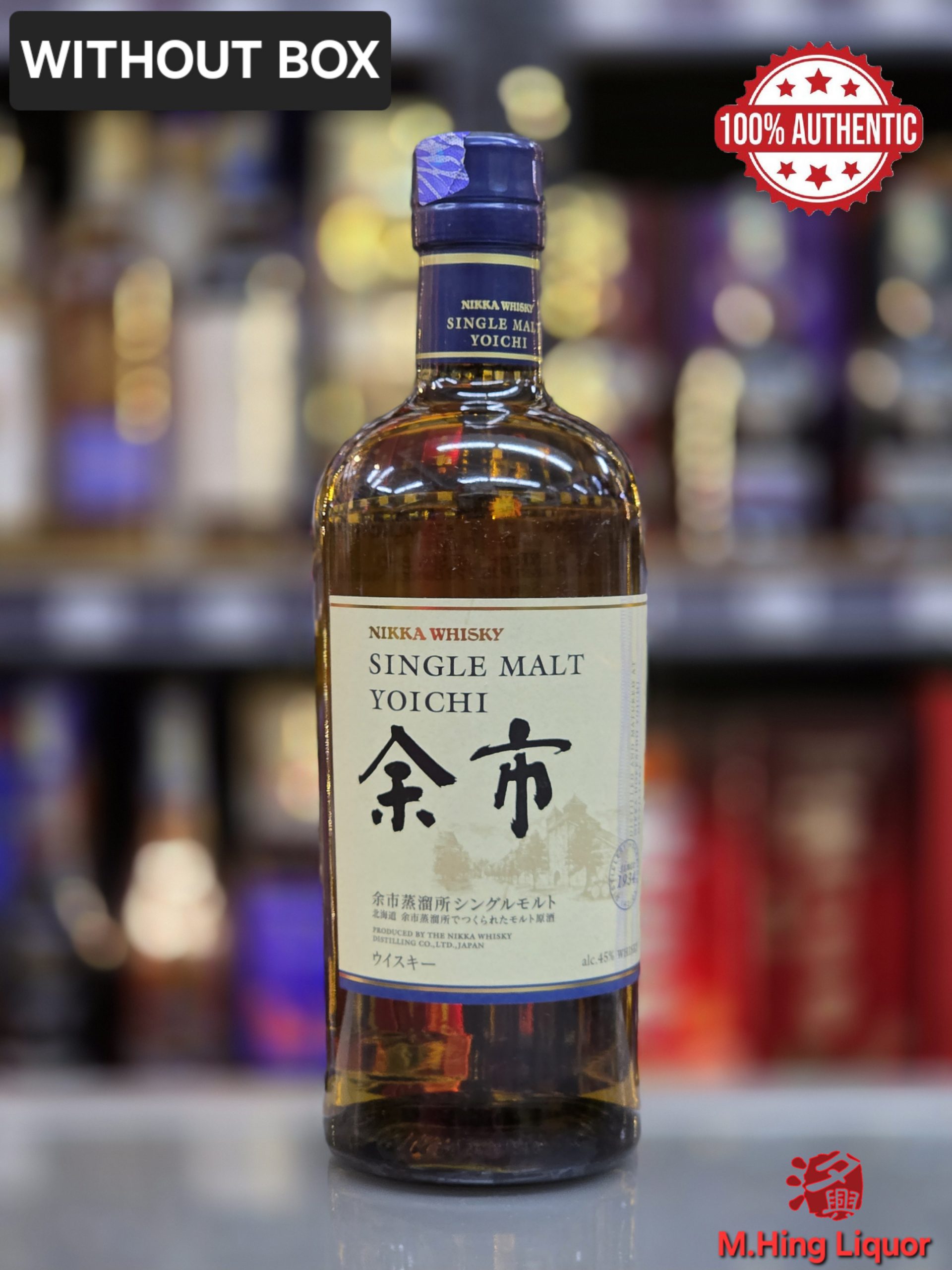NIKKA WHISKY SINGLE MALT YOICHI余市(Japanese Whisky)700ml - Min Hor Tong ...